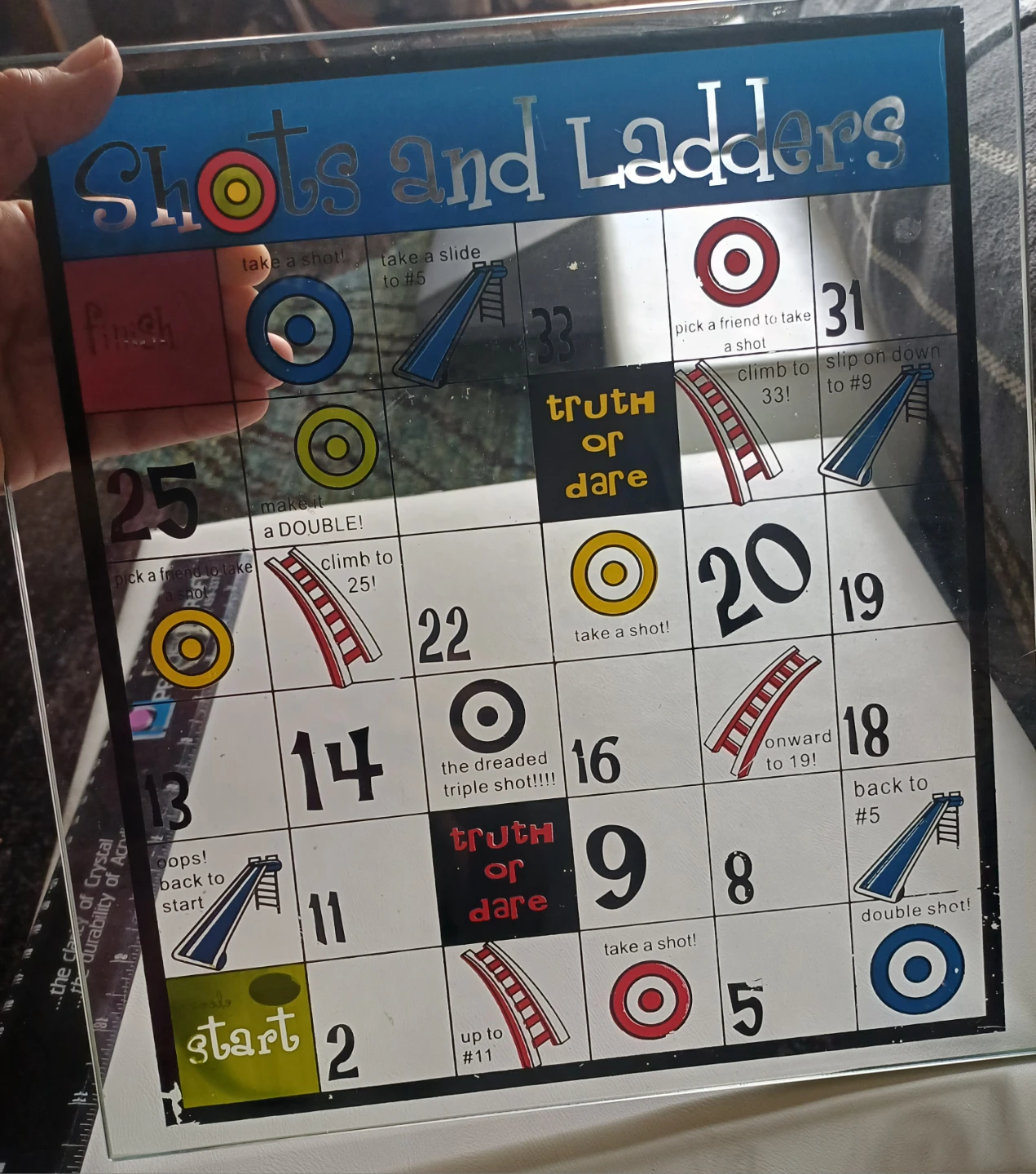 FREE Shots and Ladders Game Board - photo 2