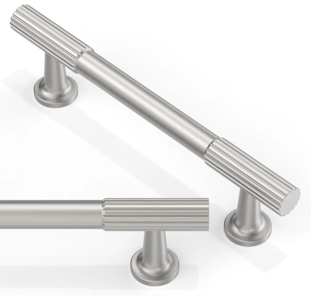 Brushed Nickel Cabinet Handles