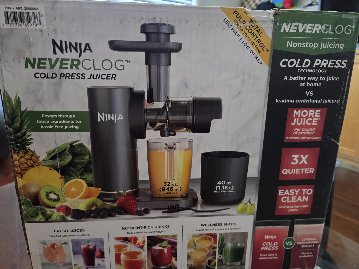 Ninja NeverClog Cold Press Juicer