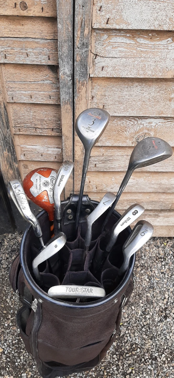 Set Of Men's Right Handed Golf Clubs With Bag - photo 2