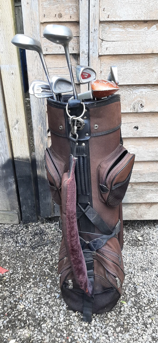 Set Of Men's Right Handed Golf Clubs With Bag - photo 3
