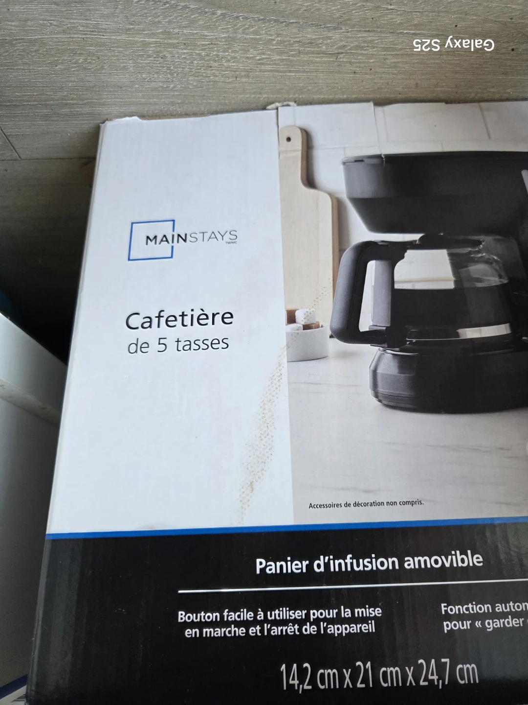 Mainstays 5-Cup Coffee Maker - photo 2