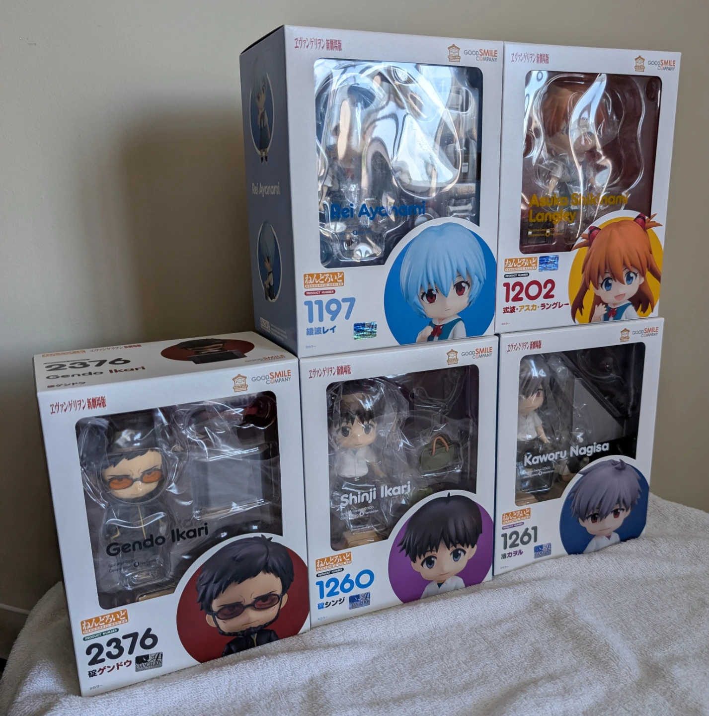 Neon Genesis Evangelion Nendoroids