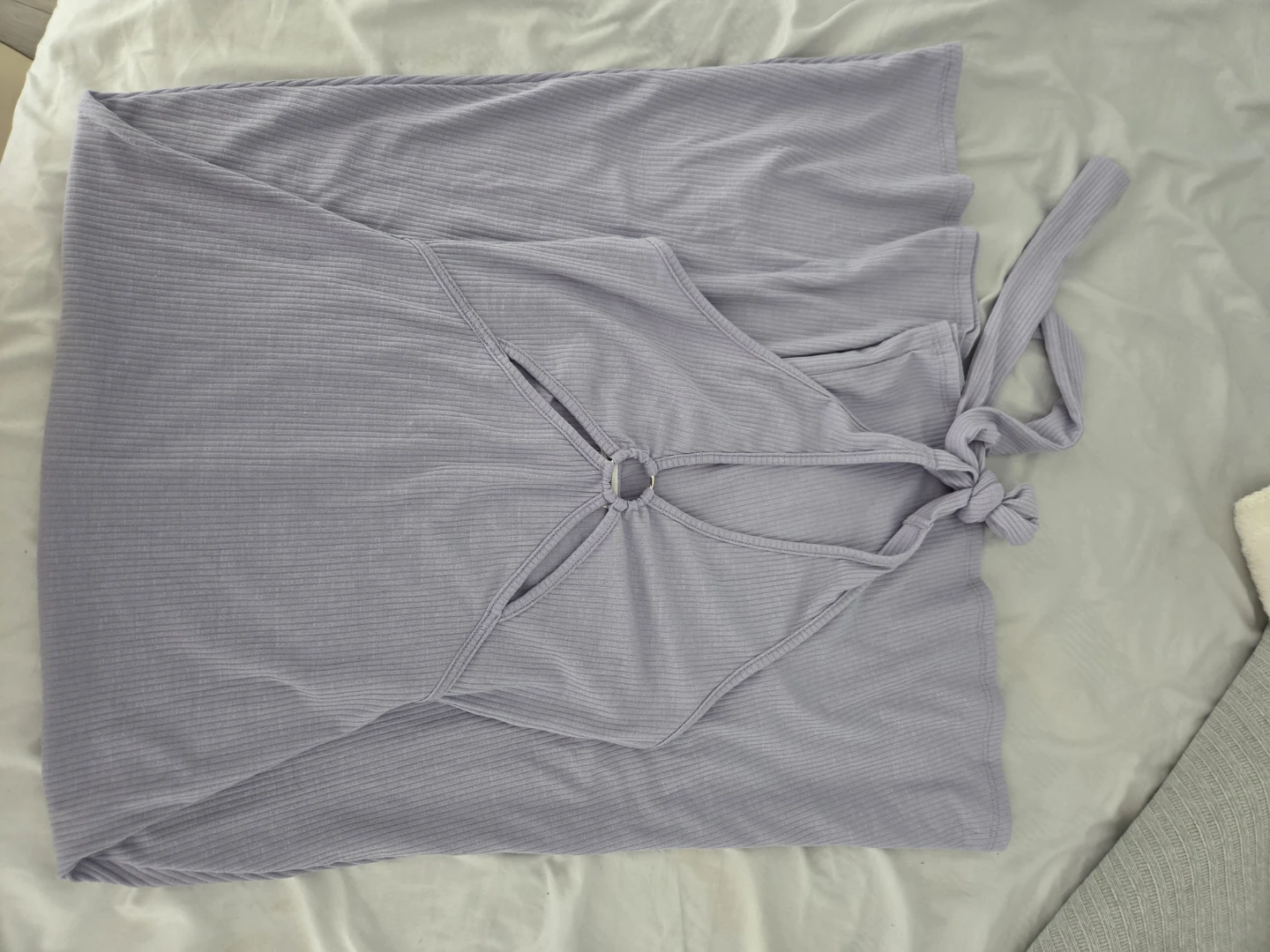 CAUTION TO THE WIND Maxi Dress Lavender Size S