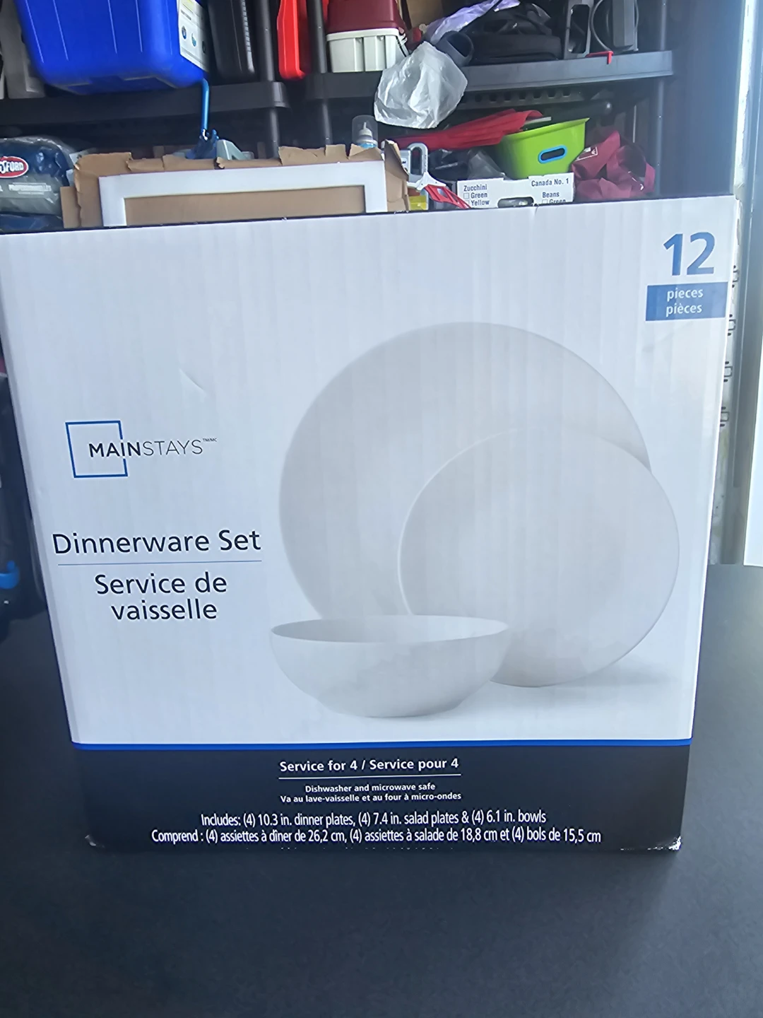 Mainstays Dinnerware Set - Service for 4 - photo 3