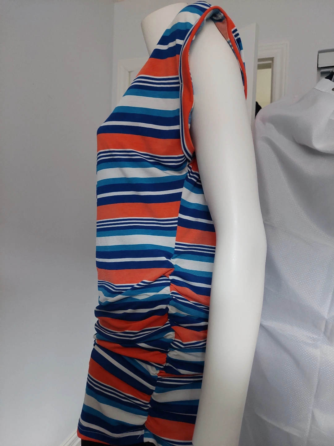 Suzy Sheir Striped Tunic Top medium ⚽ - photo 3