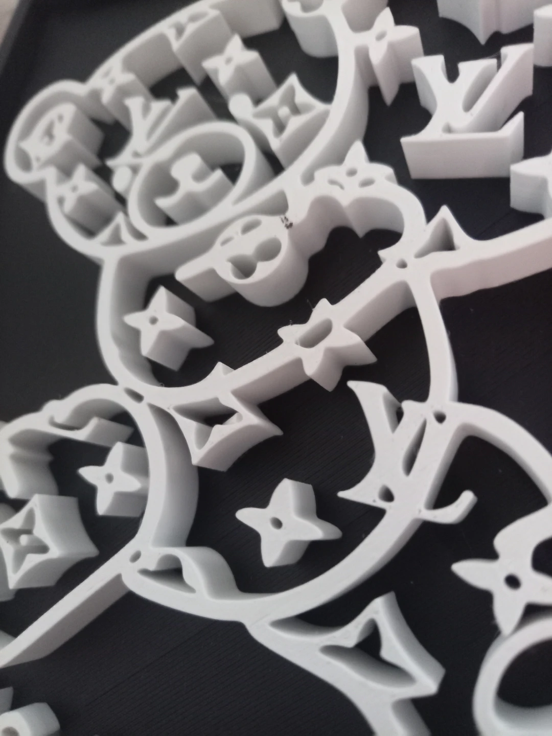Louis Vuitton Teddy Bear Wall Art Decor - photo 4
