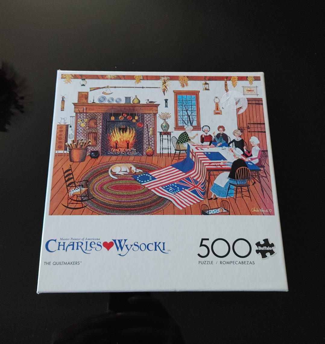 Charles Wysocki 500 Piece Puzzle - The Quiltmakers