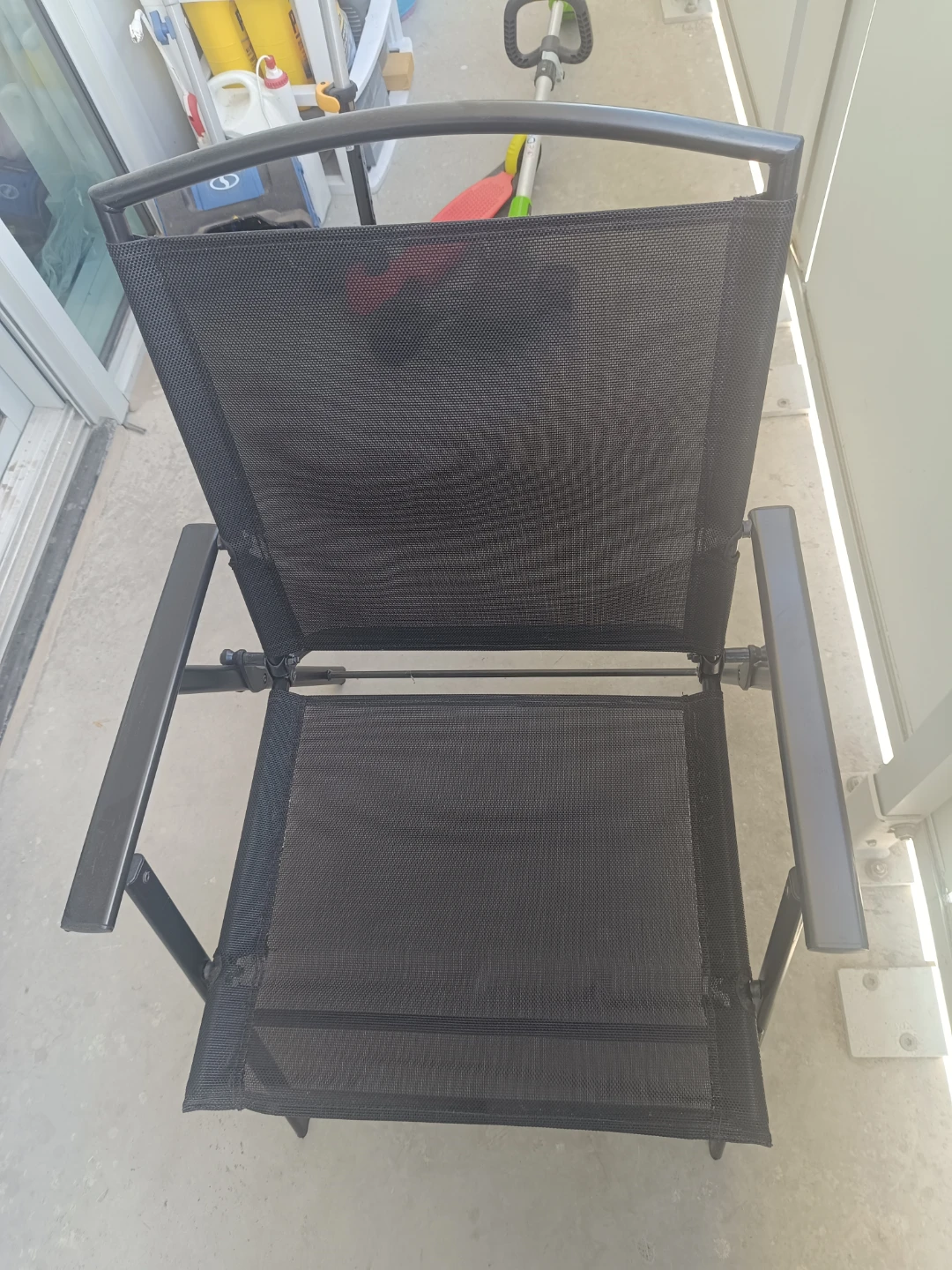 Black Folding Outdoor Chair