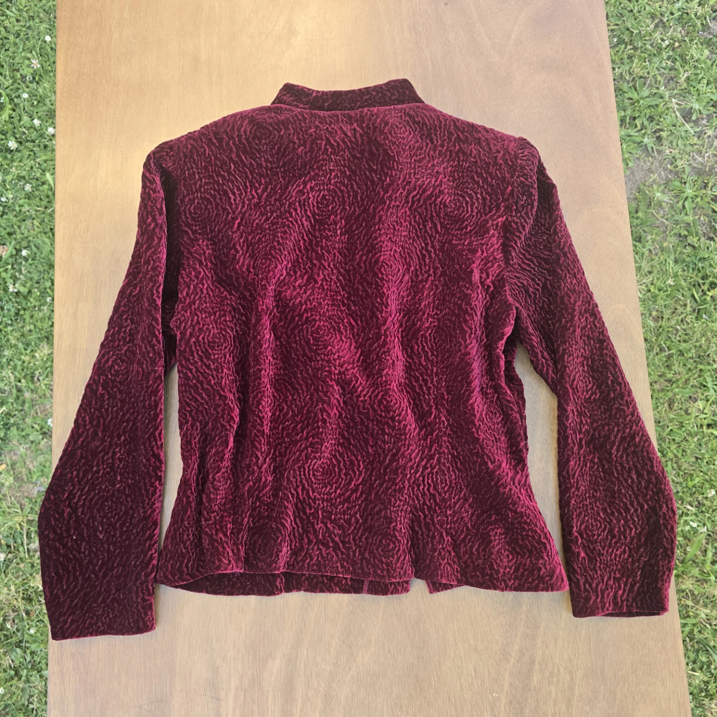 Vintage Velvet Blouse, Retro Style Jacket - photo 5