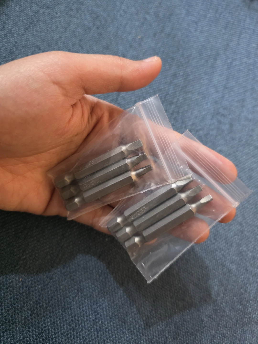 Mesee 50mm Square Head Screwdriver Bit Set - photo 3