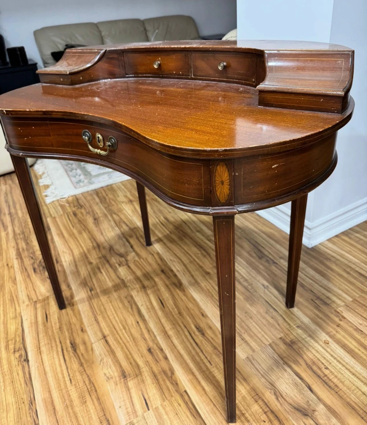 Antique Desk with Drawer
