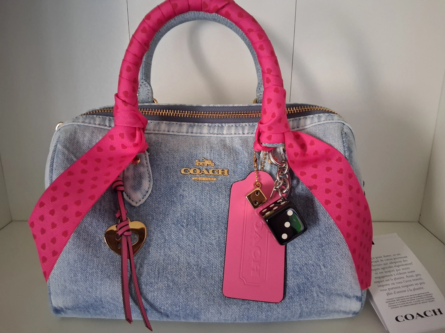Coach loved denim rowan