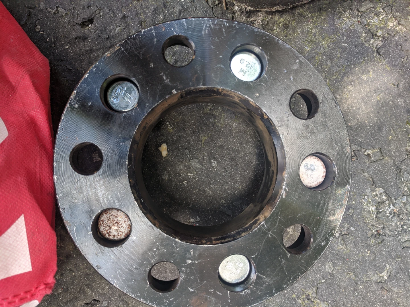Wheel Spacers 5x5-5x4.75 M12x1.5 set of 4 - photo 3