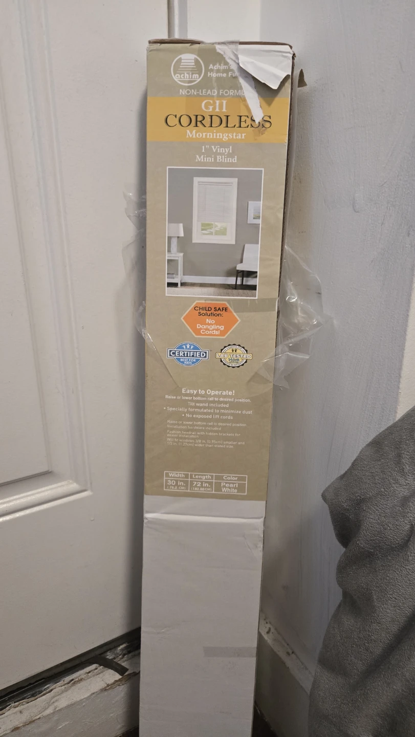 cordless mini window blind - photo 2