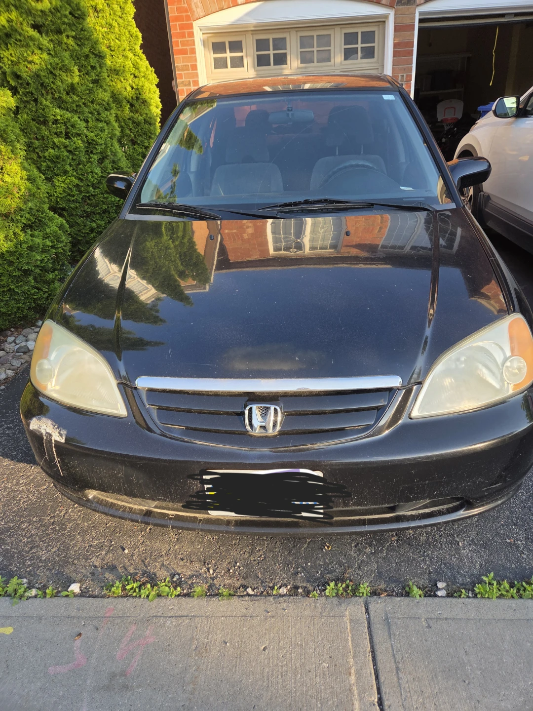 Black Honda Civic Sedan