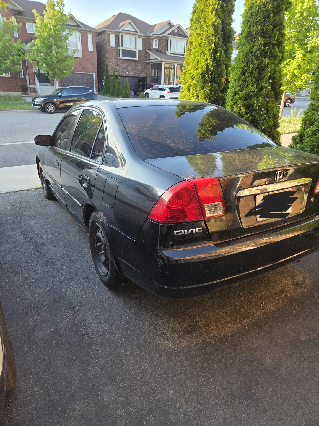 Black Honda Civic Sedan - photo 2