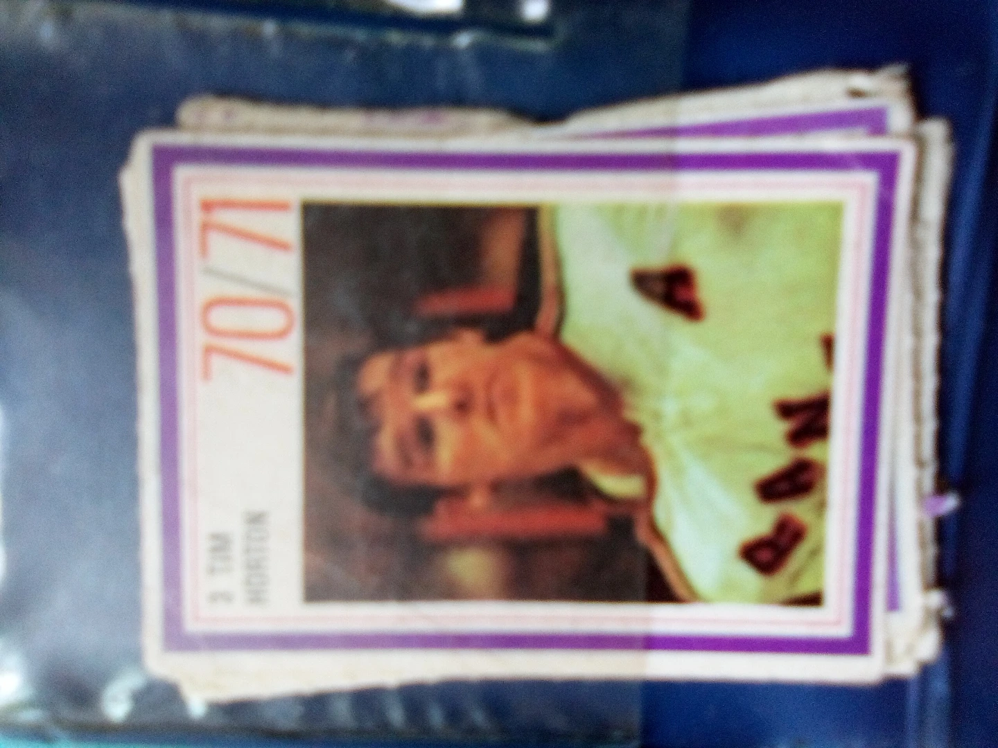70/71 Tim Horton Hockey Card