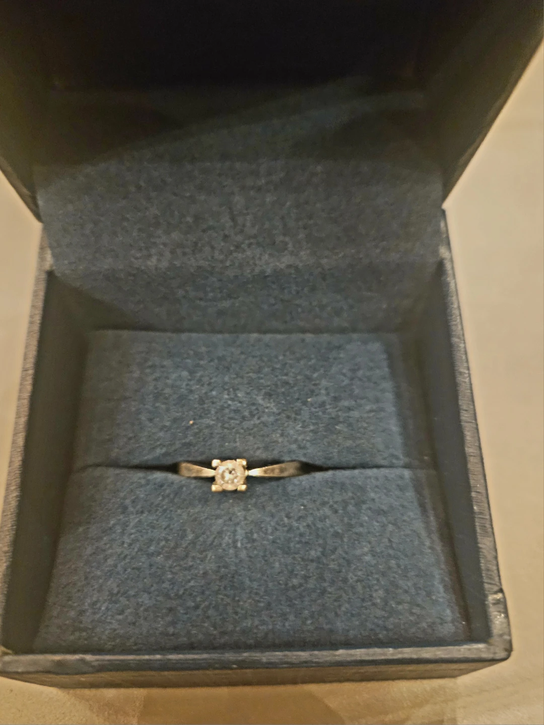 Diamond Solitaire Ring