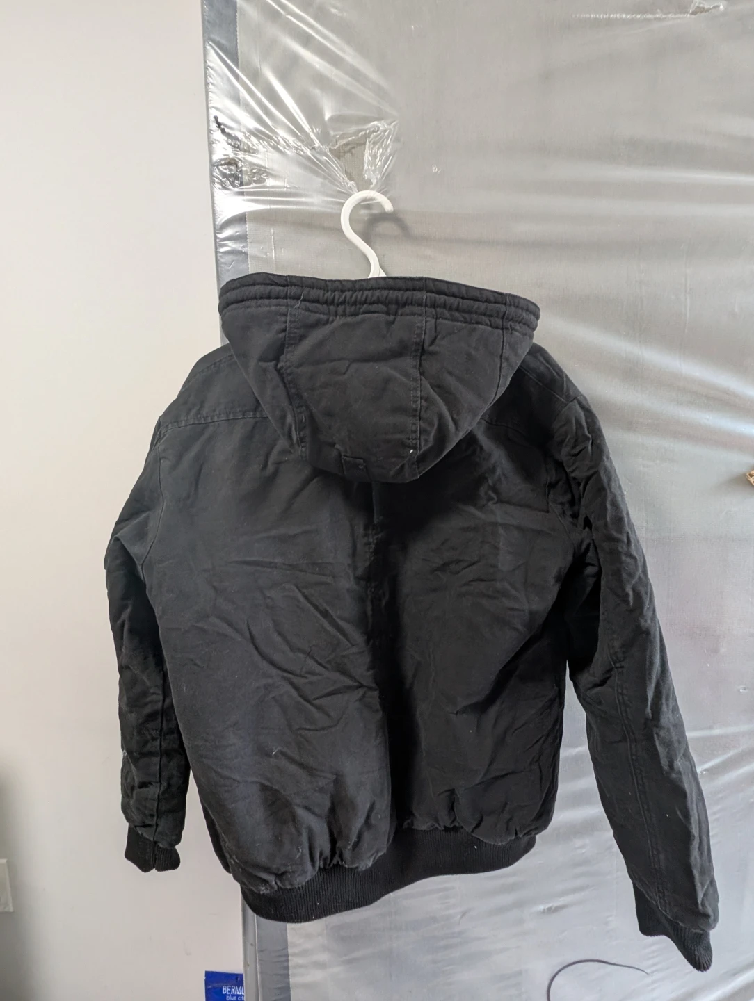 Young & Rich Men's Black Bomber Jacket - photo 2