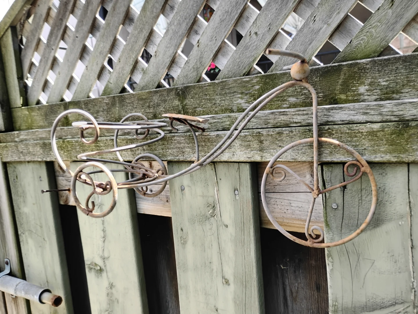 Decorative Metal Bicycle Plant Holder⚽ - photo 4