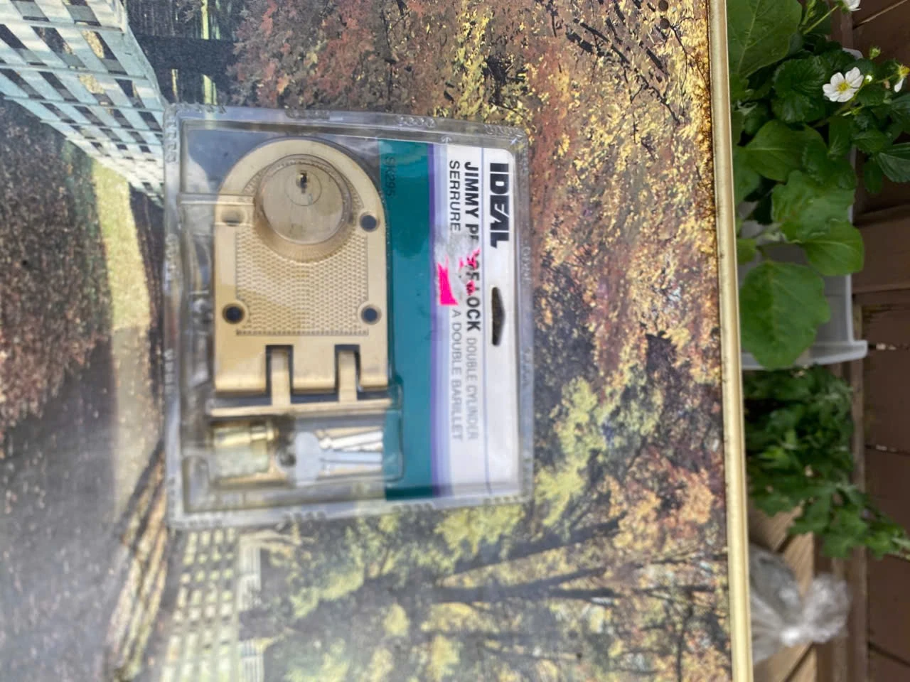 IDEAL Jimmy Proof Double Cylinder Deadbolt Lock - photo 2