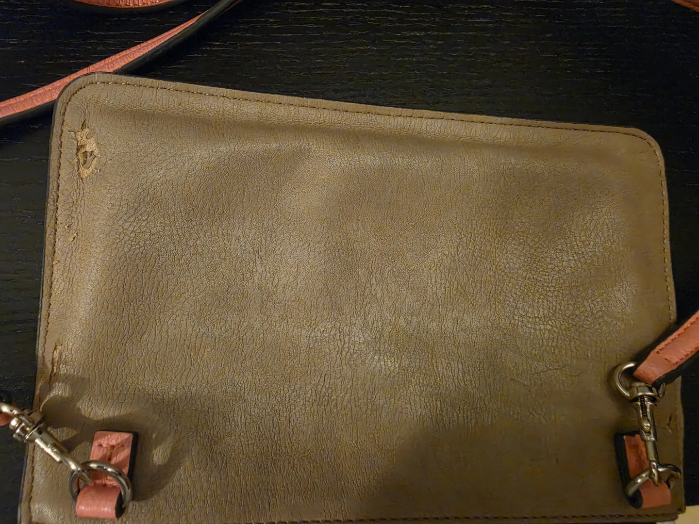 Guess White & Coral Crossbody Mini Bag - photo 3