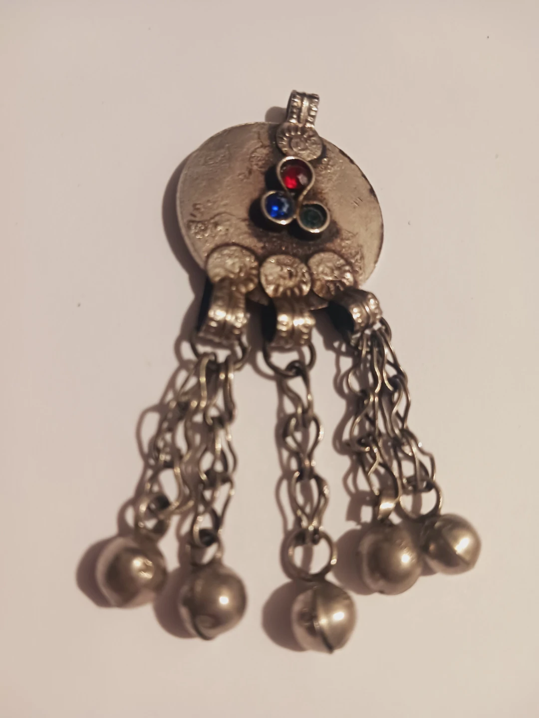 Beautiful Vintage Afghan Ethnic Tribal Kuchi Pendant - photo 2