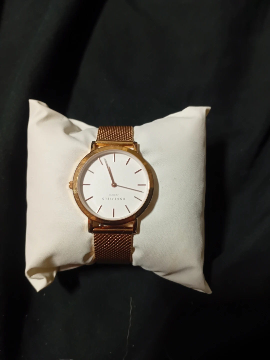 Rosefield Rose Gold Mesh Watch
