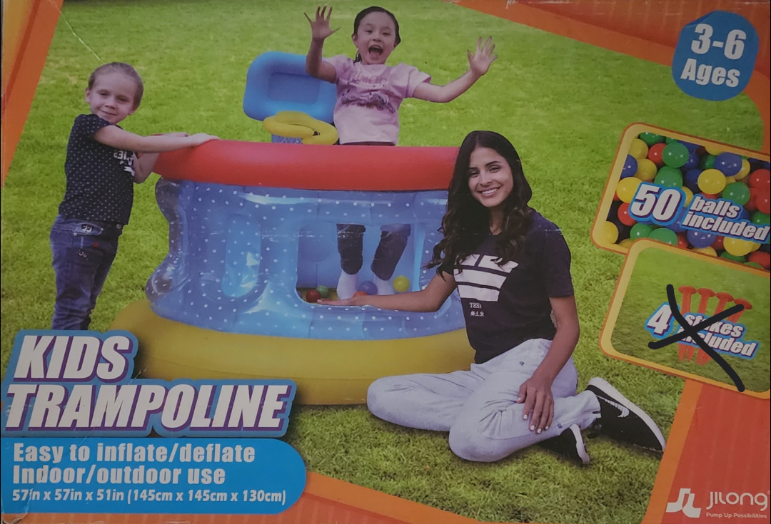 Kids Trampoline with Balls ⚽️ - photo 2