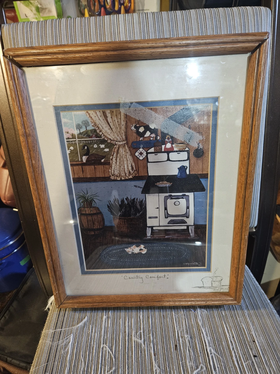 Framed Art Print "Country Comfort" - photo 2