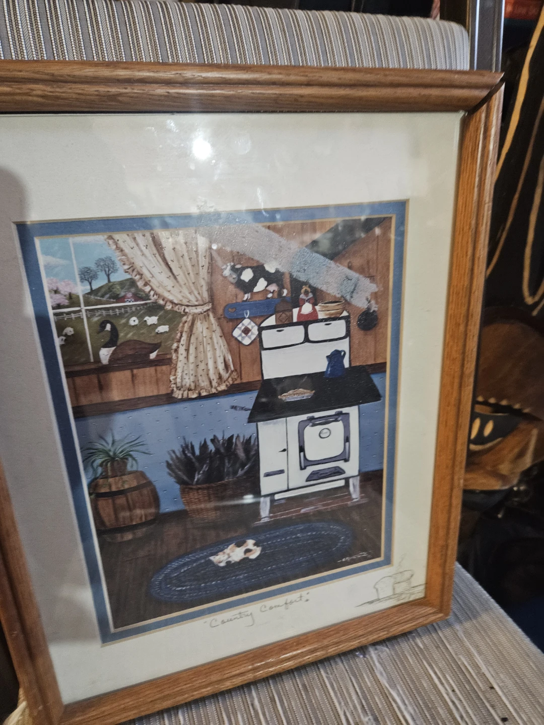 Framed Art Print "Country Comfort" - photo 3