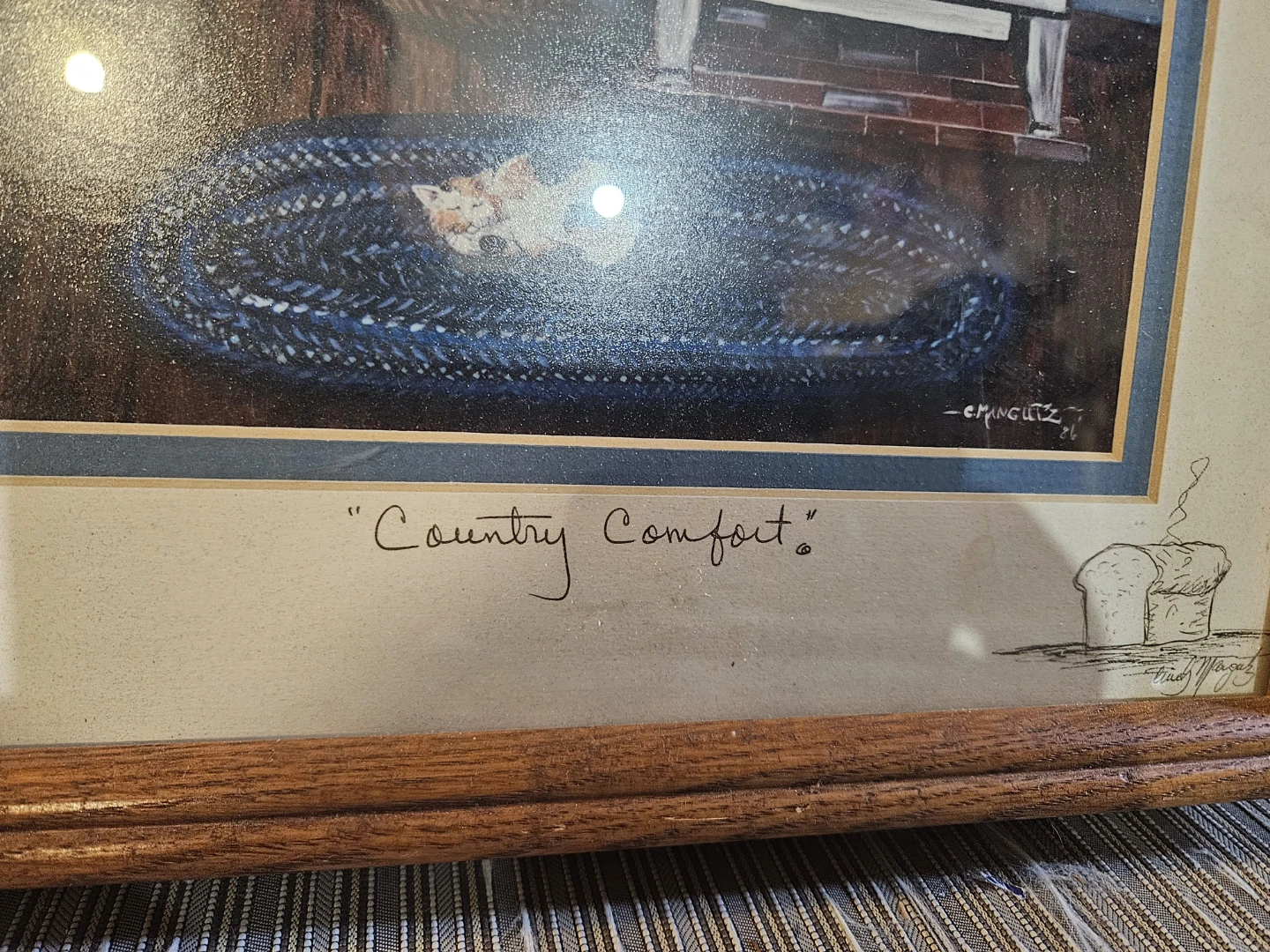 Framed Art Print "Country Comfort" - photo 4