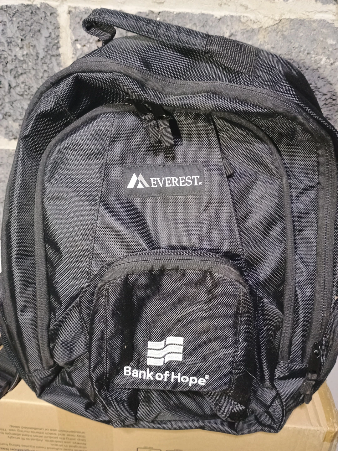 Everest Backpack Bank of Hope Black