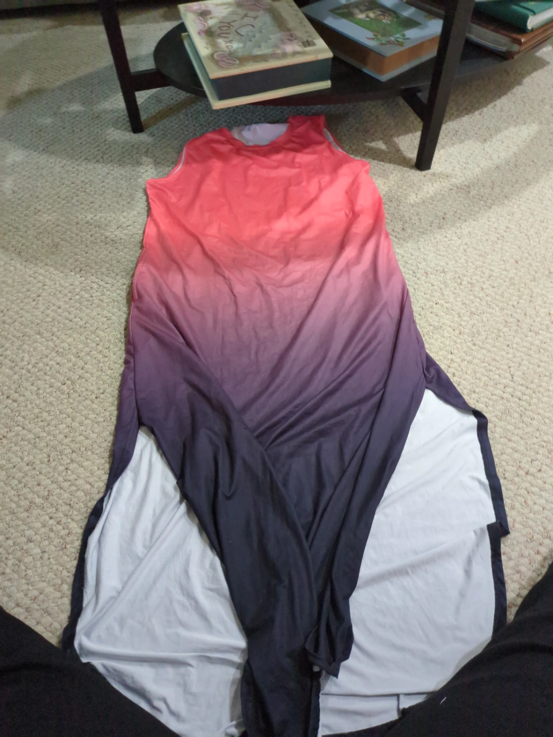 Ombre Maxi Dress with Slits