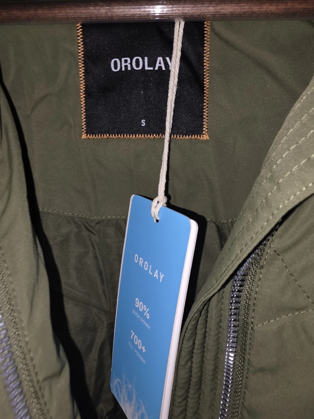 Orolay Long Maxi Down Coat with Hood - photo 2