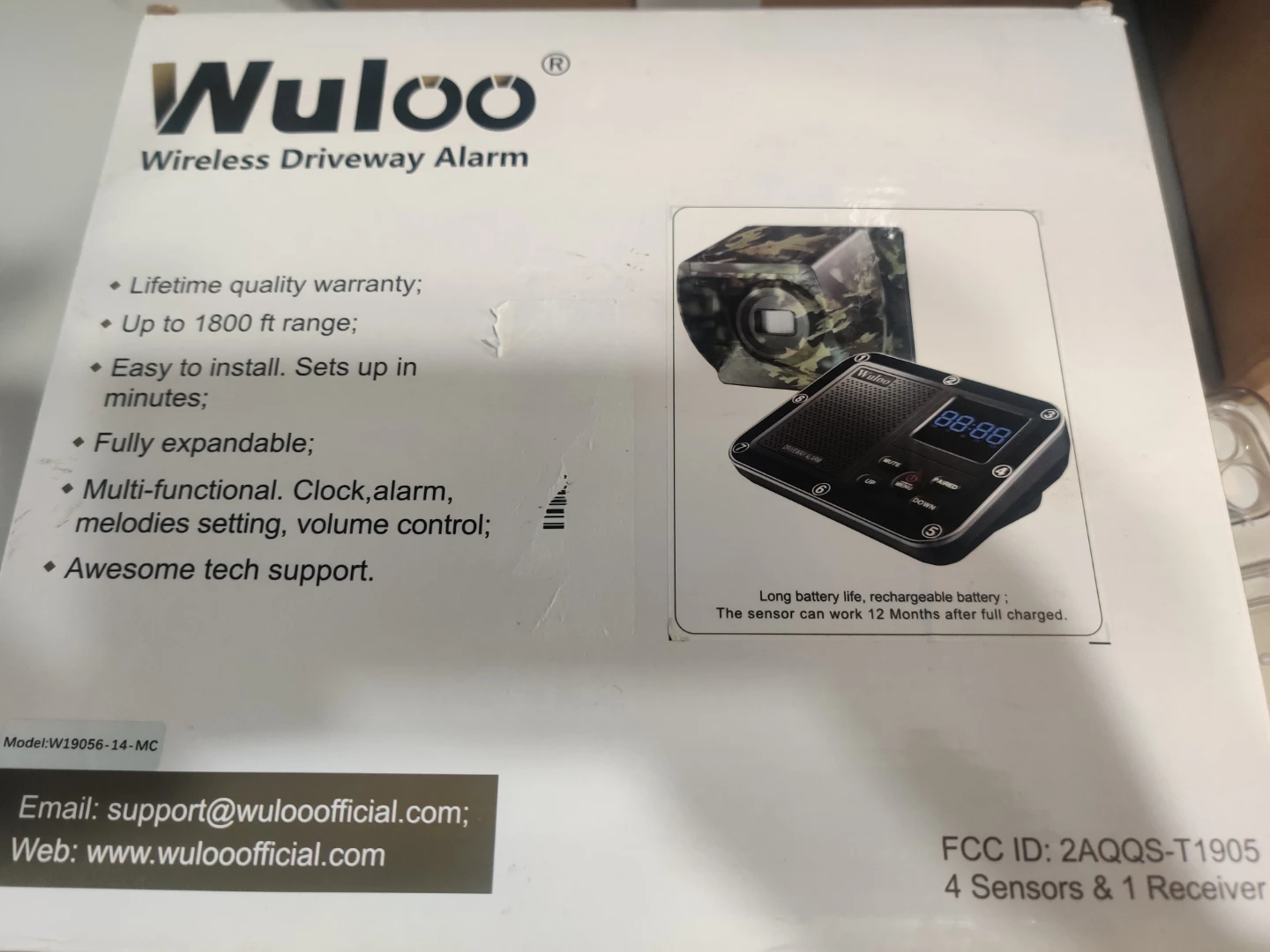 Wuloo Wireless Driveway Alarm System
