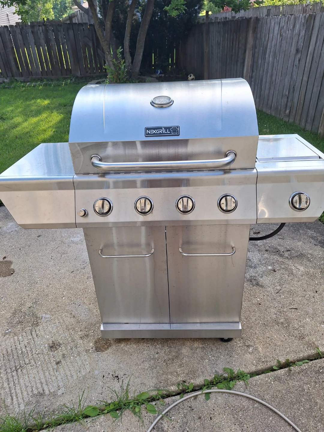 Nexgrill Stainless Steel Propane Grill with Side Burner - photo 5