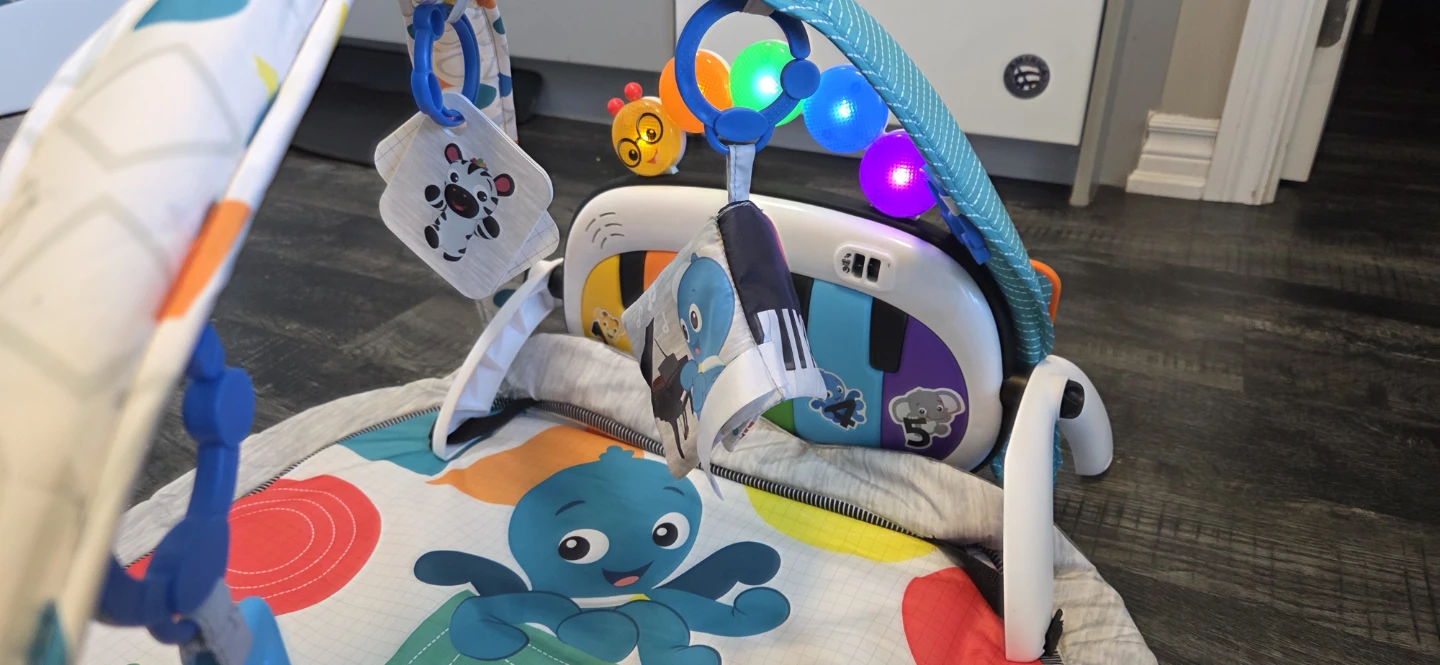 Fisher-Price Deluxe Kick & Play Piano Gym - photo 3