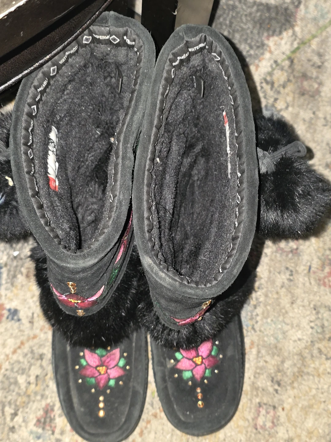 Manitoba mukluks ladies sz 8 - photo 2