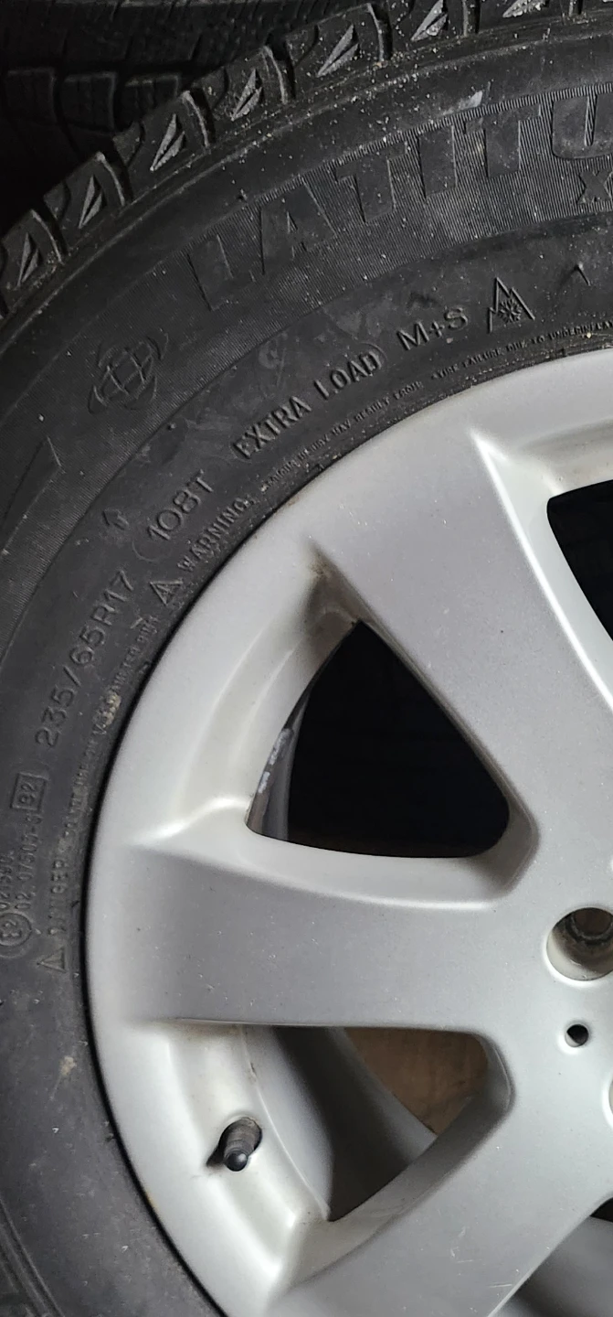 Michelin Winter Tire with Mercedes Rim - 235/65R17 - photo 4
