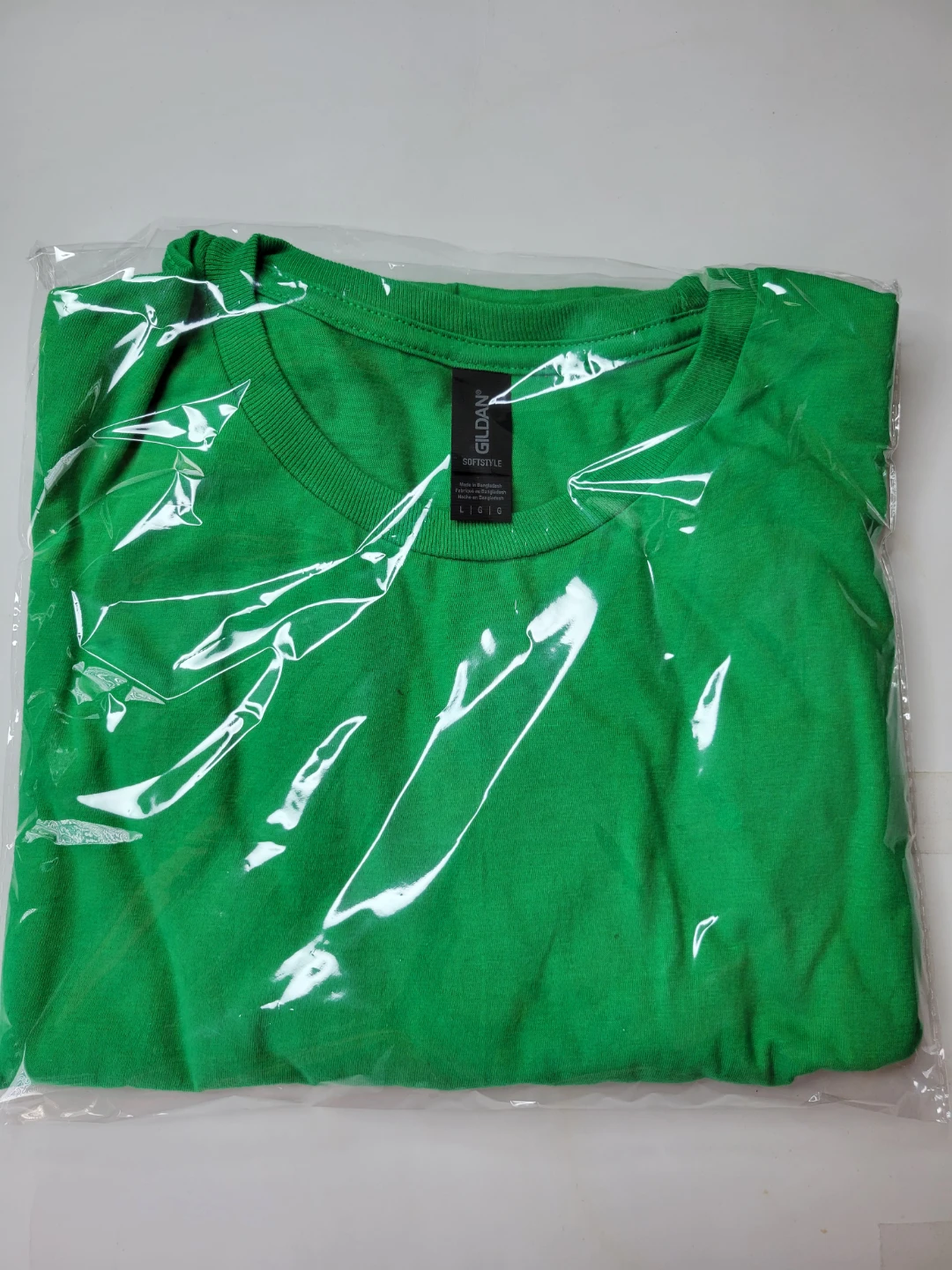 Gildan Softstyle Green T-Shirt - Large⚽️ - photo 2