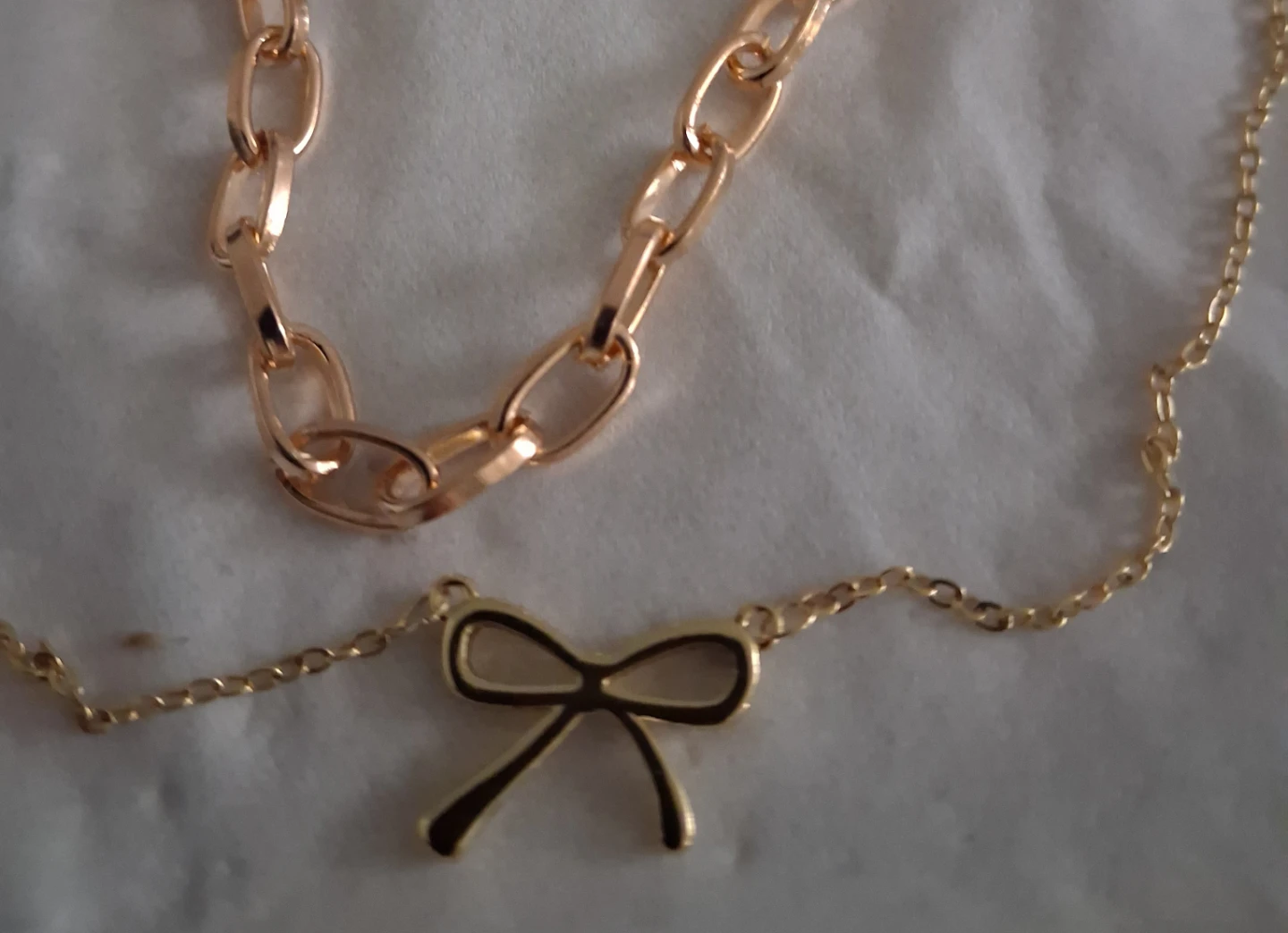 Gold Tone Necklace and Bracelet Set - photo 3