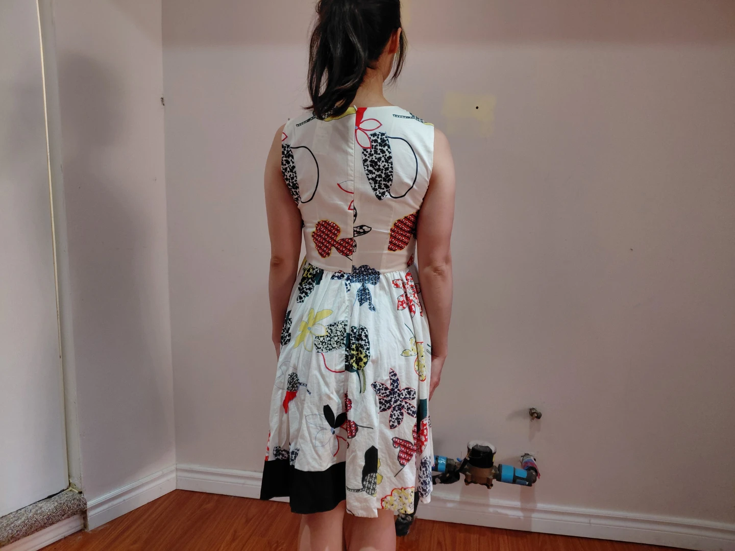SPORTMAX CODE Floral Print Sleeveless Dress - photo 2