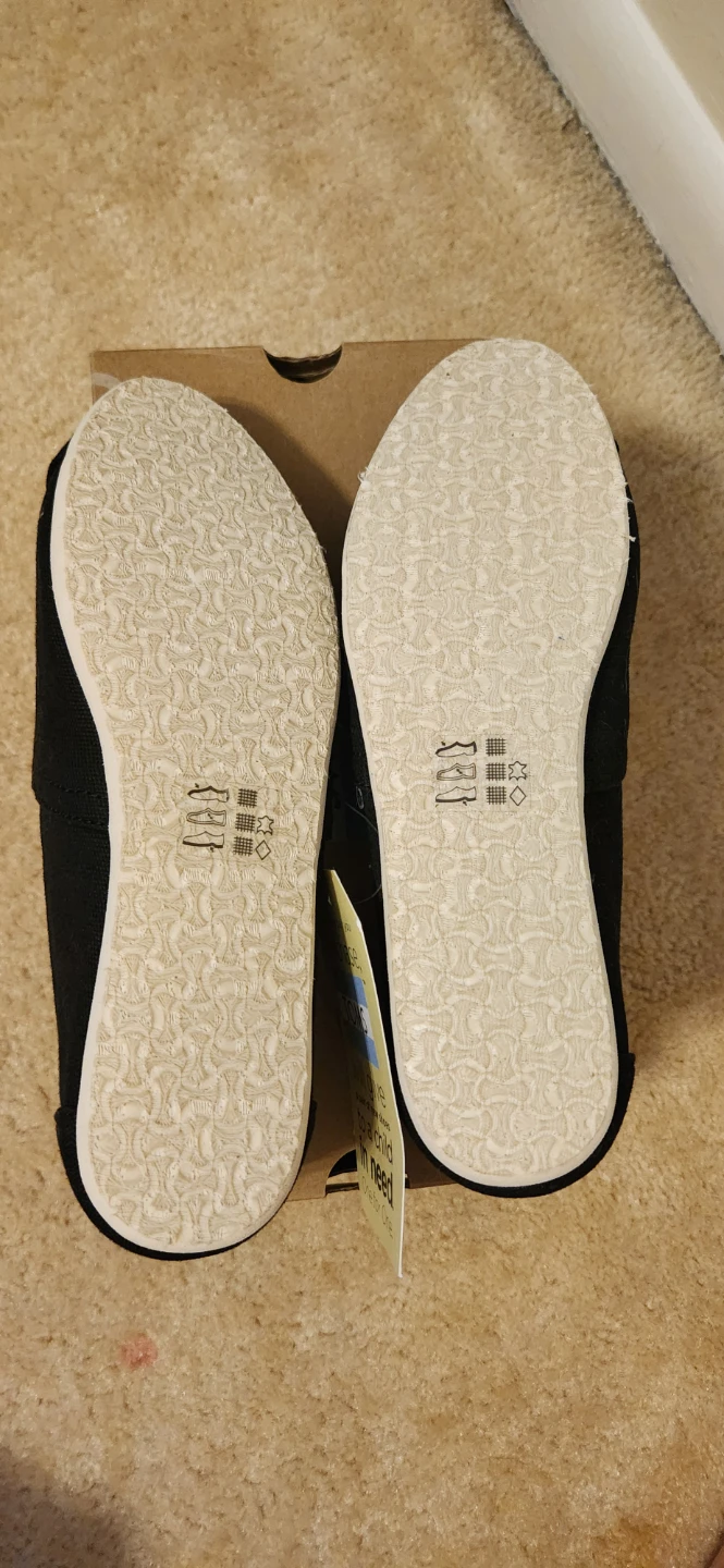 Black TOMS Shoes - Size 6 - photo 4