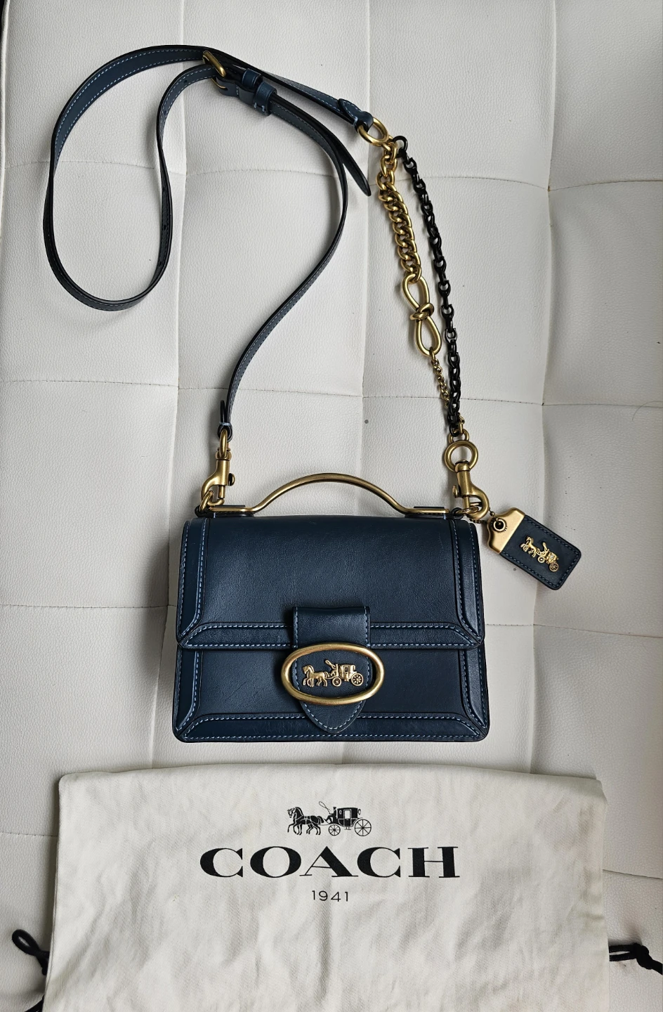 Authentic Coach Parker Shoulder Bag