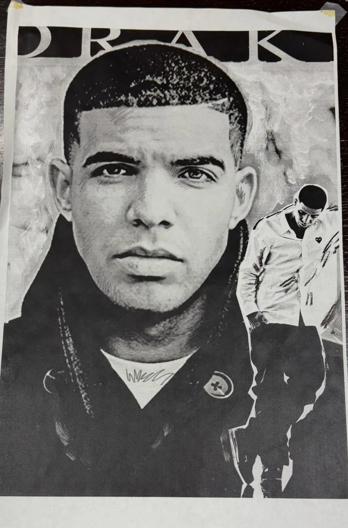 Drake Portrait Poster