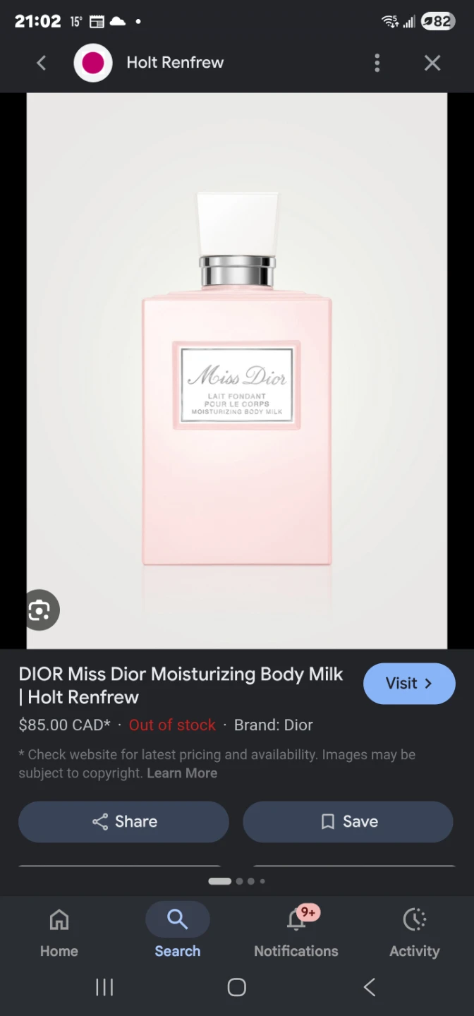 Miss Dior Moisturizing Body Milk - photo 5