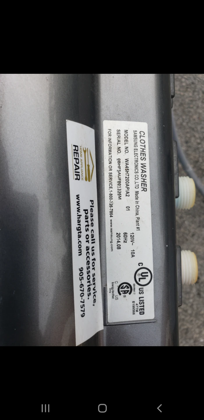 Samsung Clothes Washer - photo 3