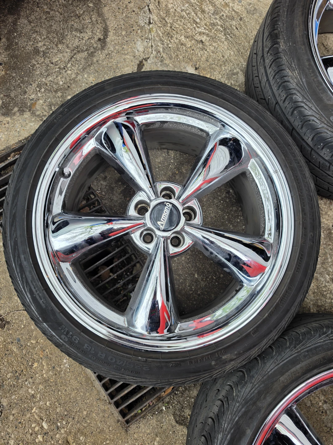 18 inch Armano rims wheels 5x100 - photo 4